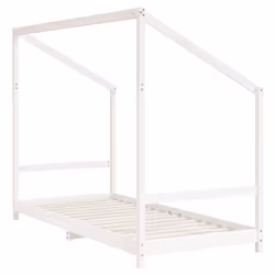 VidaXL 835704 lettino per bambini Bianco Legno - Vista aggiuntiva 6