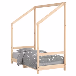 Giroletto per Bambini 70x140 cm in Legno Massello di Pinocod mxl 130061 - Vista aggiuntiva 2