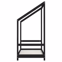 VidaXL 835708 lettino per bambini Nero Legno - Vista aggiuntiva 5