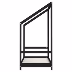 VidaXL 835711 lettino per bambini Nero Legno - Vista aggiuntiva 5