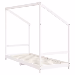 VidaXL 835713 lettino per bambini Bianco Legno - Vista aggiuntiva 6