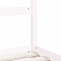 VidaXL 835719 lettino per bambini Bianco Legno - Vista aggiuntiva 6