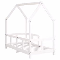VidaXL 835722 lettino per bambini Bianco Legno - Vista aggiuntiva 6
