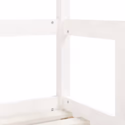VidaXL 835722 lettino per bambini Bianco Legno - Vista aggiuntiva 8