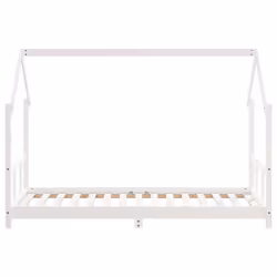 VidaXL 835728 lettino per bambini Bianco Legno - Vista aggiuntiva 4