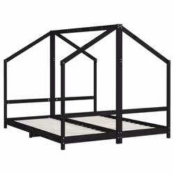 VidaXL 3200588 lettino per bambini Nero Legno