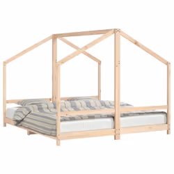 Giroletto per Bambini 2x(90x200) cm in Legno Massello di Pinocod mxl 83712 - Vista aggiuntiva 2