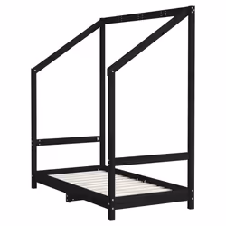 VidaXL 3200597 lettino per bambini Nero Legno - Vista aggiuntiva 4