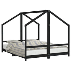 VidaXL 3200600 lettino per bambini Nero Legno