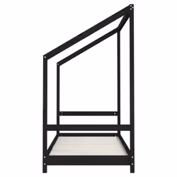 VidaXL 3200600 lettino per bambini Nero Legno - Vista aggiuntiva 5