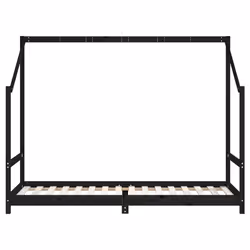 VidaXL 3200600 lettino per bambini Nero Legno - Vista aggiuntiva 6