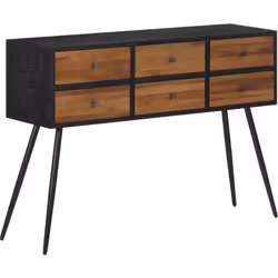 Questo tavolino consolle in legno è perfetto per dare un aspetto semplice ma elegante al vostro spazio abitativo. Materiale d ...