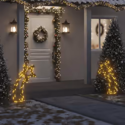 Questa accattivante decorazione luminosa natalizia a forma di stella cadente è la scelta perfetta per decorare la vostra casa ...