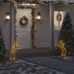 Questa accattivante decorazione luminosa natalizia a forma di stella cadente è la scelta perfetta per decorare la vostra casa ...