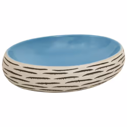 Lavabo da Appoggio Multicolore Ovale 59x40x15 cm Ceramicacod mxl 107520 - Vista aggiuntiva 2