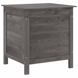 vidaXL Contenitore da Giardino Antracite 50x49x56,5 cm Massello Abete - Vista aggiuntiva 2