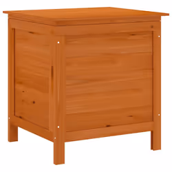 vidaXL Contenitore Giardino Marrone 50x49x56,5 cm Legno Massello Abete - Vista aggiuntiva 2