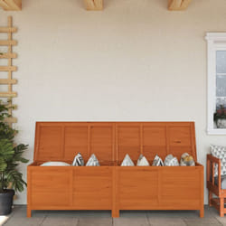 Vidaxl - Contenitore da Giardino Marrone 198,5x50x56,5 cm Massello Abete 8080