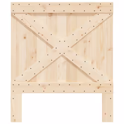 Testiera 90x104 cm in Legno Massello di Pinocod mxl 107383 - Vista aggiuntiva 3
