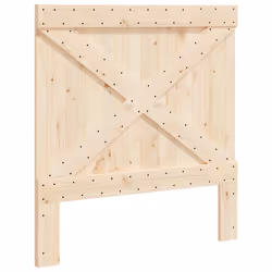 Testiera 100x104 cm in Legno Massello di Pinocod mxl 83442 - Vista aggiuntiva 2