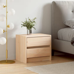 Comodino, Tavolini da notte 40x31x35,5 cm in Legno Massello di Pino Vidaxl 3634