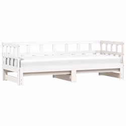 VidaXL 836208 divano Divano letto Bianco - Vista aggiuntiva 4