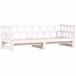 VidaXL 836211 divano Divano letto Bianco - Vista aggiuntiva 5