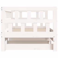 VidaXL 836211 divano Divano letto Bianco - Vista aggiuntiva 7