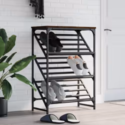 Questo classico porta scarpe da ingresso è straordinariamente bello e può rendere l'ambiente più ordinato. Materiale resisten ...