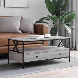 VidaXL 835302 tavolino da caffè, comodino e consolle da soggiorno