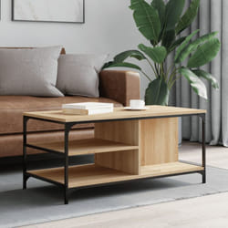 Vidaxl - Tavolino da Salotto Rovere Sonoma 100x50x45cm Legno Multistrato 44105