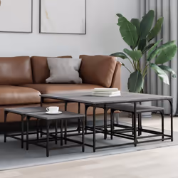 VidaXL 835337 tavolino da caffè, comodino e consolle da soggiorno