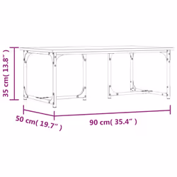 VidaXL 835401 tavolino da caffè, comodino e consolle da soggiorno - Vista aggiuntiva 8