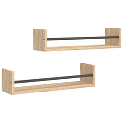 VidaXL 835435 scaffale Legno, Acciaio Legno