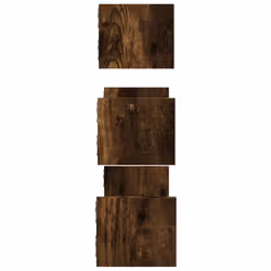 VidaXL 835446 scaffale Acciaio, Legno Quercia - Vista aggiuntiva 5
