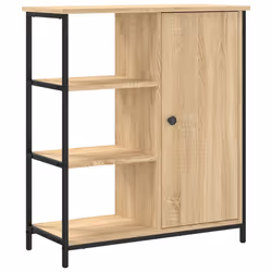Credenza Rovere Sonoma 70x30x80 cm in Legno Multistratocod mxl 83388 - Vista aggiuntiva 2