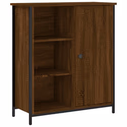 Credenza Rovere Marrone 70x30x80 cm in Legno Multistratocod mxl 107342 - Vista aggiuntiva 2