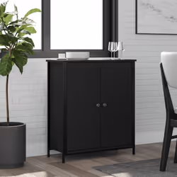 Questa classica credenza è pensata per essere un'aggiunta pratica e decorativa alla vostra casa. Materiale resistente: Il leg ...