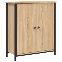 Credenza Rovere Sonoma 70x30x80 cm in Legno Multistratocod mxl 107327 - Vista aggiuntiva 2