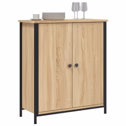 Credenza Rovere Sonoma 70x30x80 cm in Legno Multistratocod mxl 107327 - Vista aggiuntiva 3