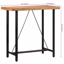 VidaXL 356370 tavolo da cucina e sala da pranzo - Vista aggiuntiva 8