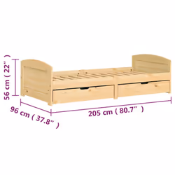 VidaXL 3185207 divano Divano letto - Vista aggiuntiva 8