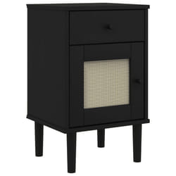 VidaXL 358015 comodino Nero