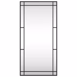 Specchio da Parete Nero 50x100 cm Rettangolare in Ferrocod mxl 104242 - Vista aggiuntiva 3