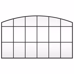 Specchio da Parete Nero 100x60 cm Arco in Ferrocod mxl 104236 - Vista aggiuntiva 3