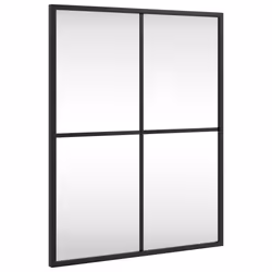 Specchio da Parete Nero 40x50 cm Rettangolare in Ferrocod mxl 82828 - Vista aggiuntiva 2