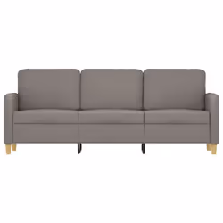 Divano a 3 Posti Tortora 180 cm in Tessutocod mxl 133346 - Vista aggiuntiva 3