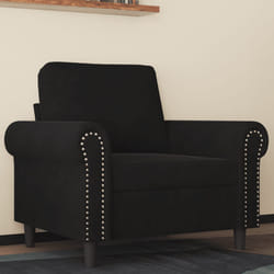 Poltrona Nero 60 cm Vellutocod mxl 131213