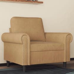 Poltrona Marrone 60 cm Vellutocod mxl 134741
