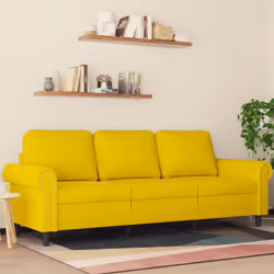 Questo divano a tre posti è il luogo ideale per chiacchierare, leggere, guardare la TV o semplicemente rilassarsi. È destinat ...